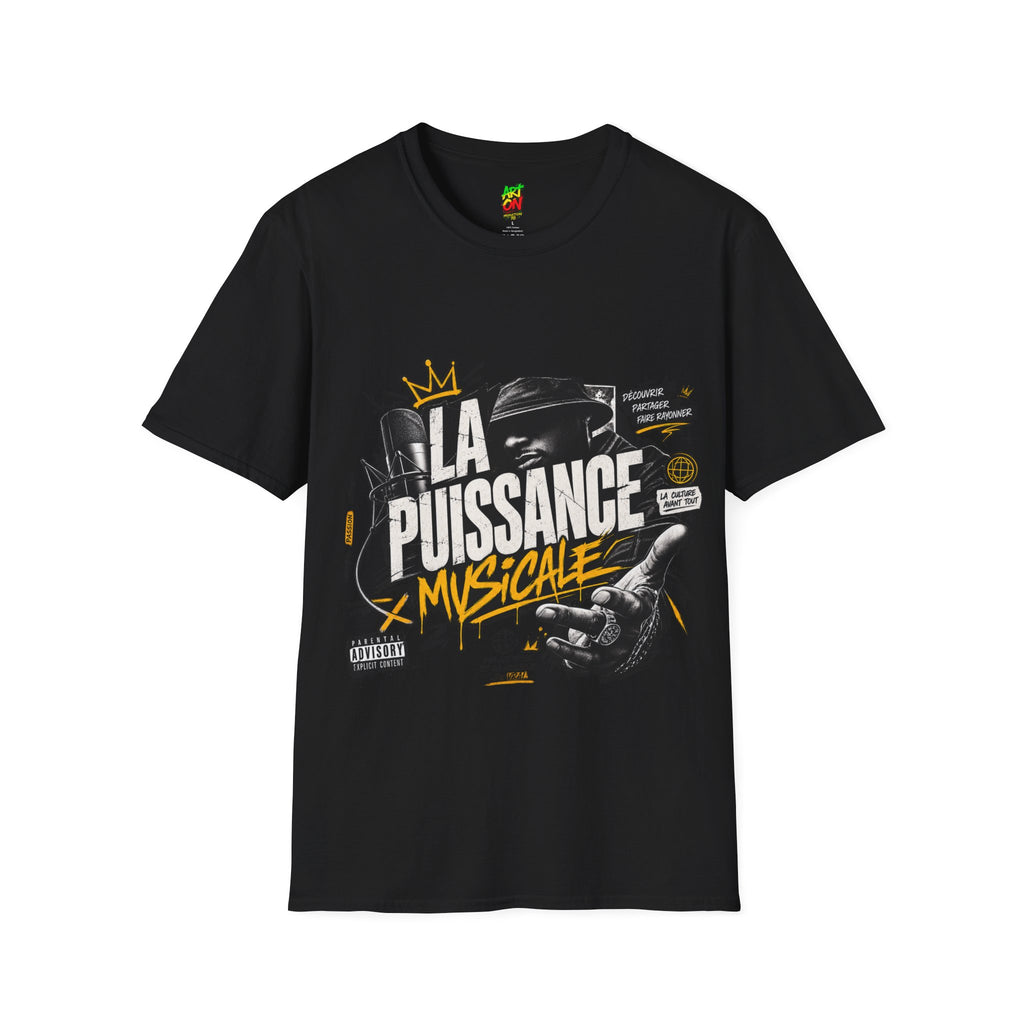 T-Shirt La Puissance Musicale Rap
