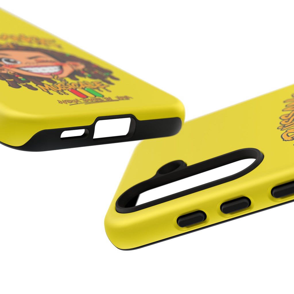 Coque Samsung Rasta Queen – Jaune | La Puissance Musicale