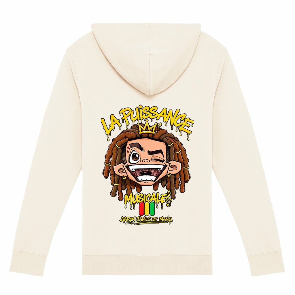 Sweat à capuche unisexe LPM Rasta King - dos_0
