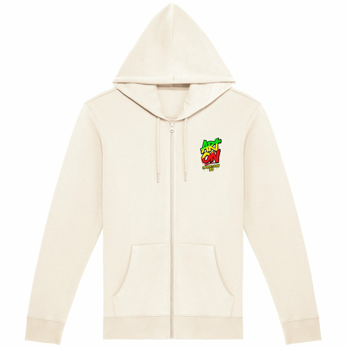 Sweat à capuche unisexe LPM Rasta King - face_0