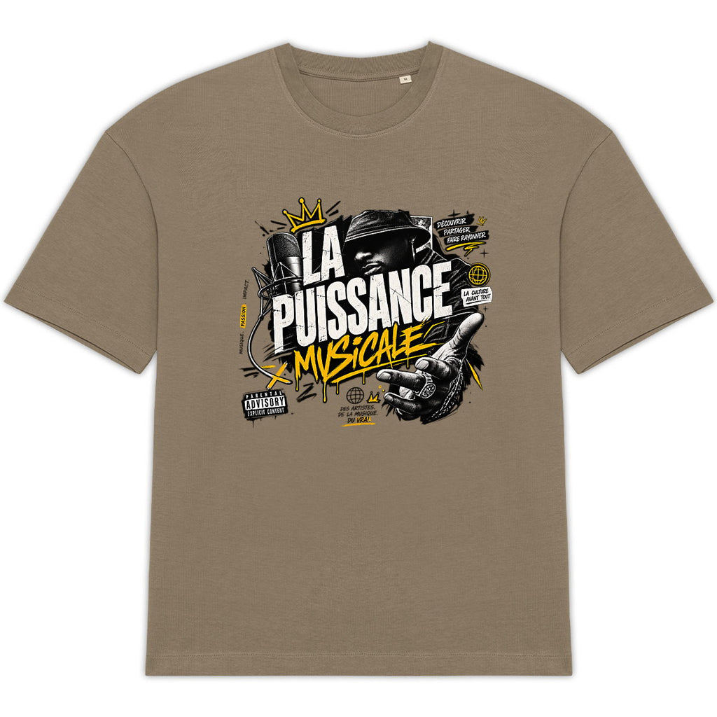 T-shirt Unisexe Oversized LPM Rap - face_0
