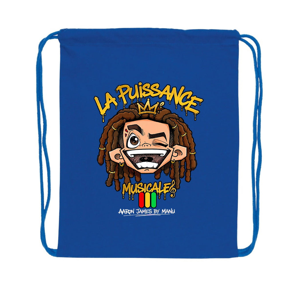 Sac à dos à cordelettes LPM Rasta King - face_0