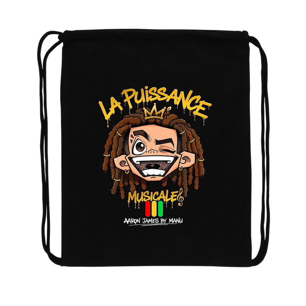 Sac à dos à cordelettes LPM Rasta King - face_1