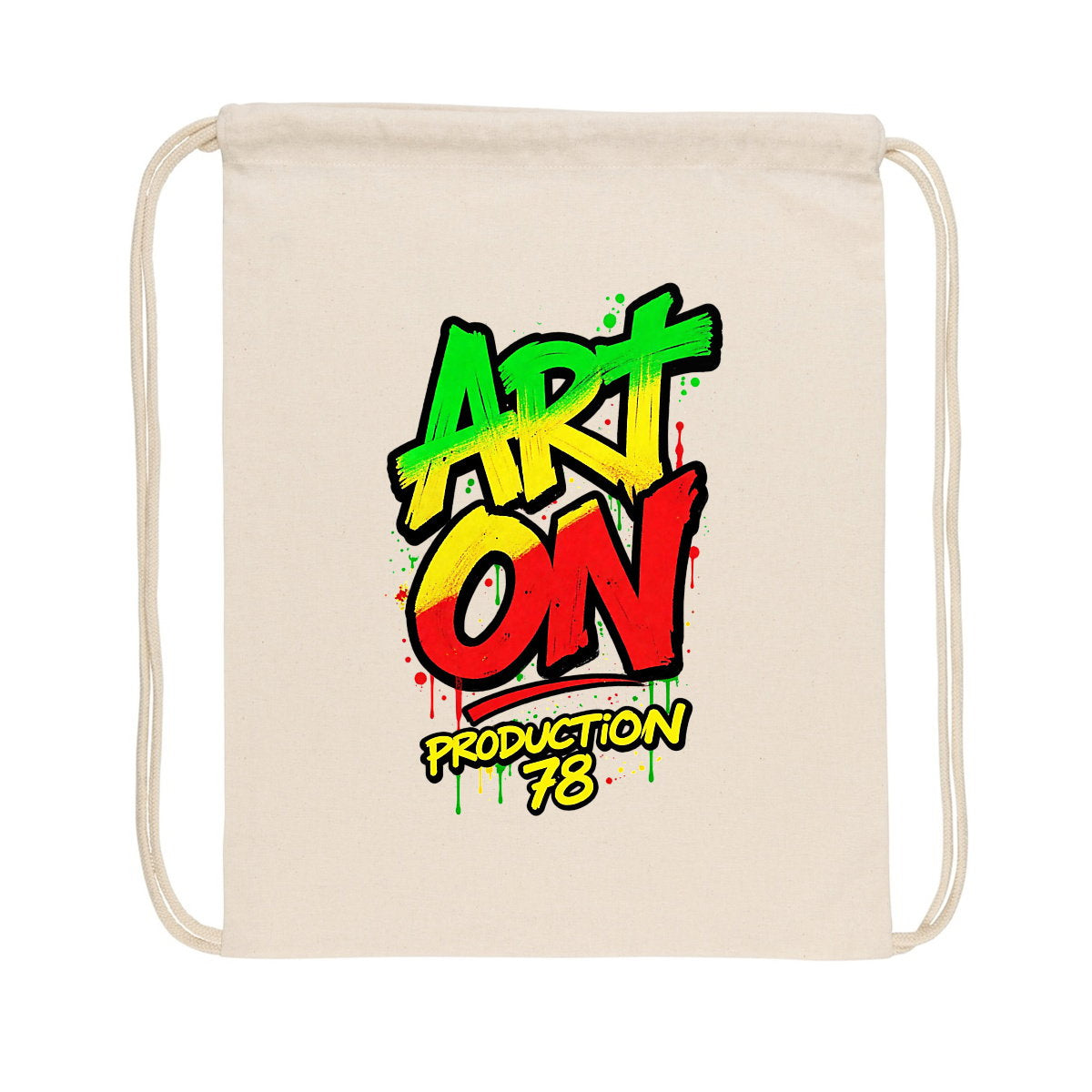 Sac à dos à cordelettes Art On Production - face_2