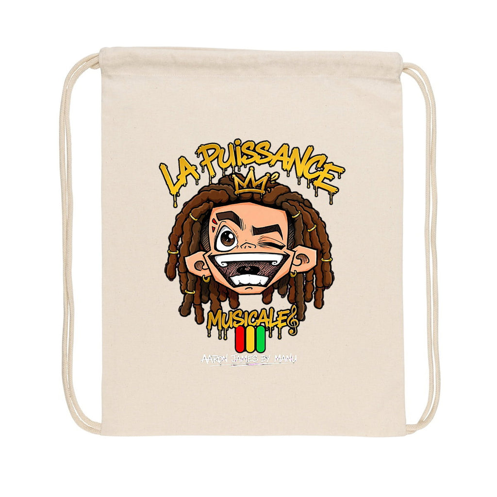 Sac à dos à cordelettes LPM Rasta King - face_2