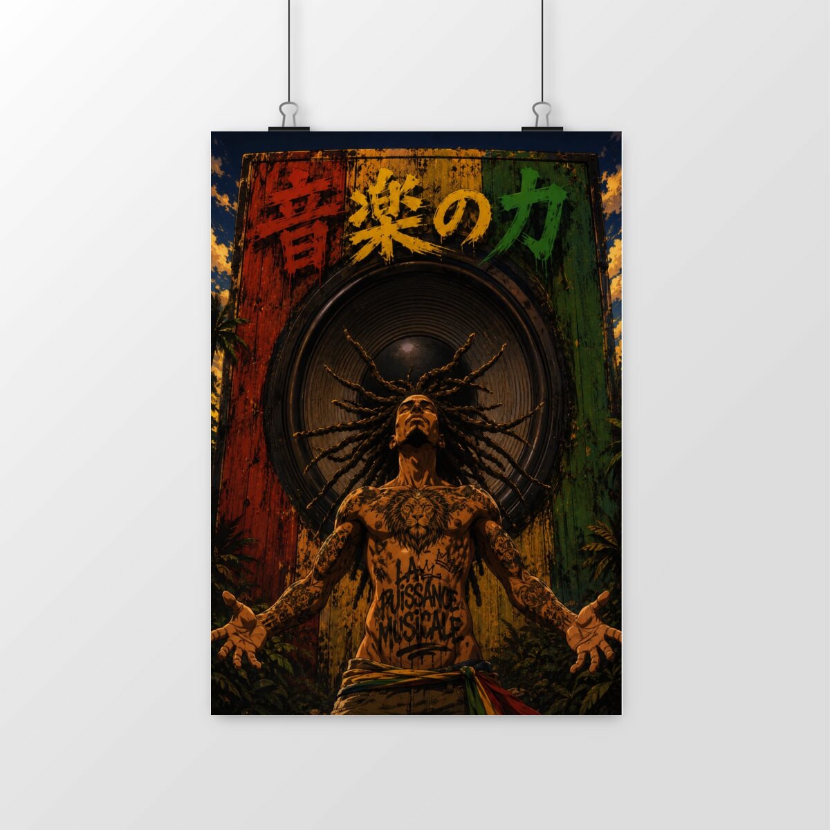 Poster LPM Style Jap. By Lélé - portrait
